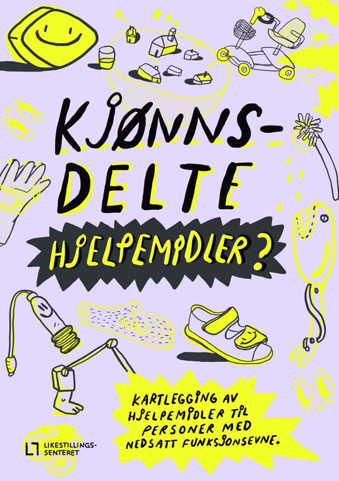 Forside til rapporten Kjønnsdelte hjelpemidler.