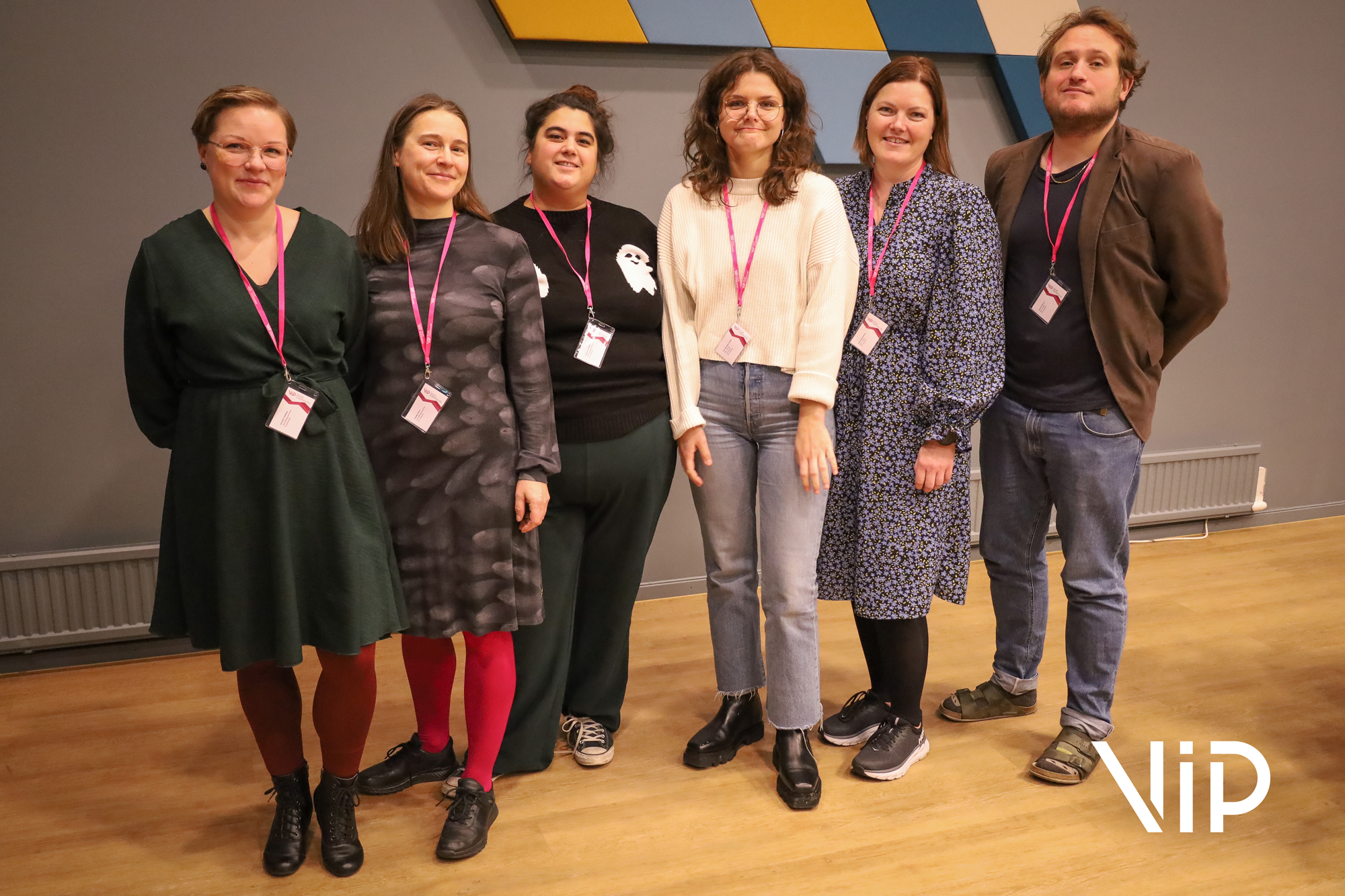 VIP-instruktørene og VIP-logoen.