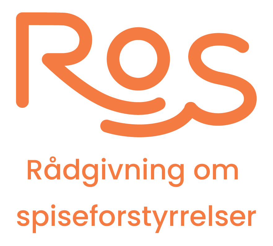 Logo Rådgivning om spiseforstyrrelse (ROS) - lenke til hjemmeside.