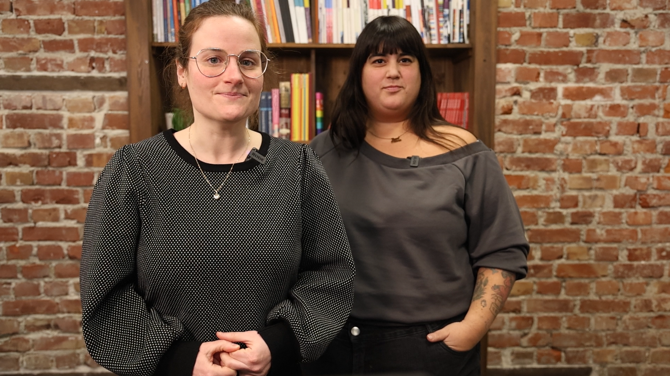 Kristina Miklavich og Carina Carlsen.