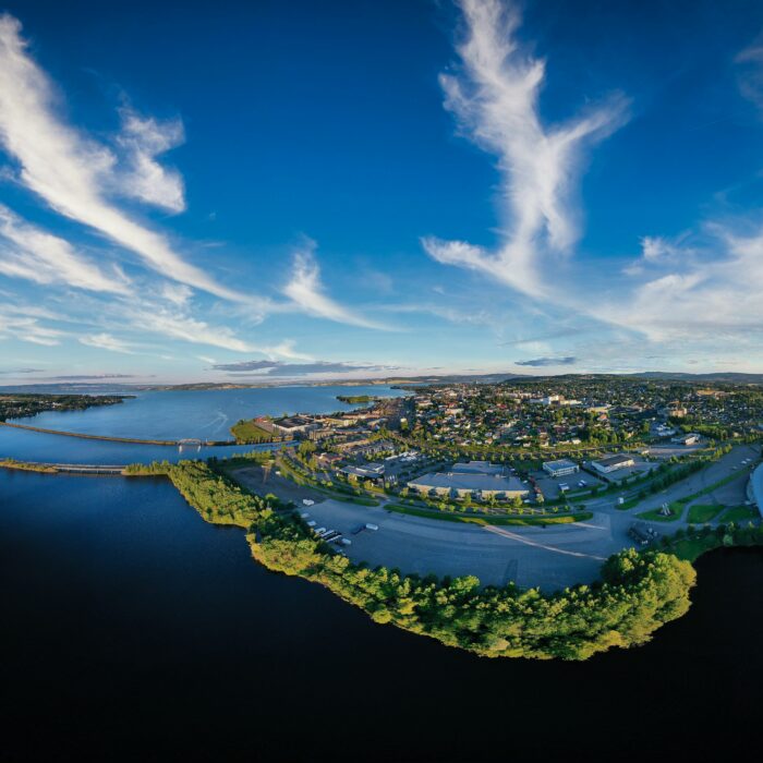 Norway Hamar vacation with the drone a dream